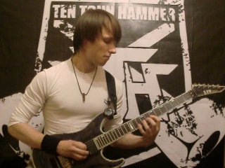 Alex silkin (ten tonn hammer) кавер на all shall perish awaken the dreamers