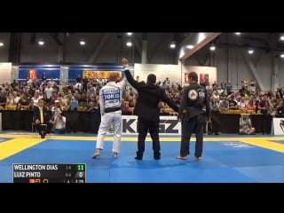 Wellinghton megaton dias vs luiz pinto #worldmasterla16