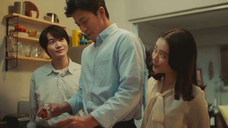 Oguri shun, sugisaki hana, kamiki ryuunosuke ajinomoto 1