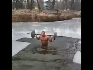 Anatoly and a frozen lake