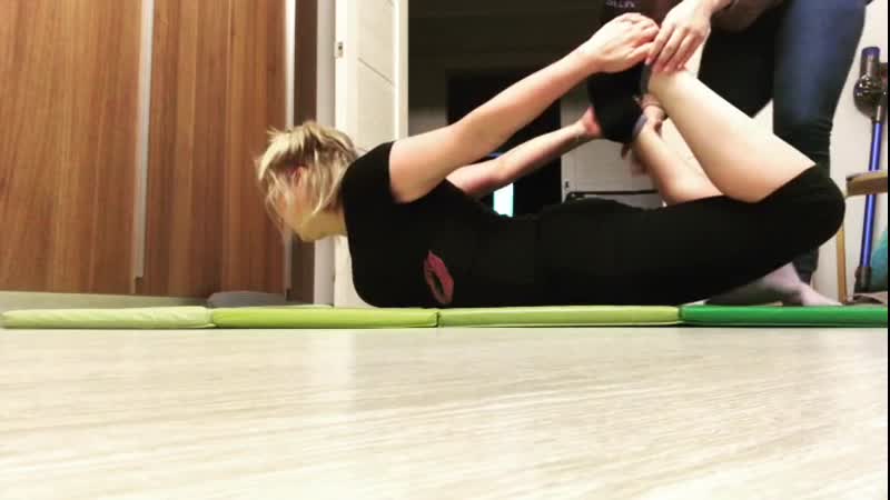 Закачка и растяжка спины