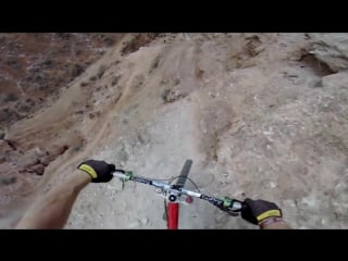 Gopro backflip over 72ft canyon kelly mcgarry red bull rampage 2013