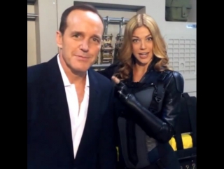 Instsagram clark gregg and adrianne palicki