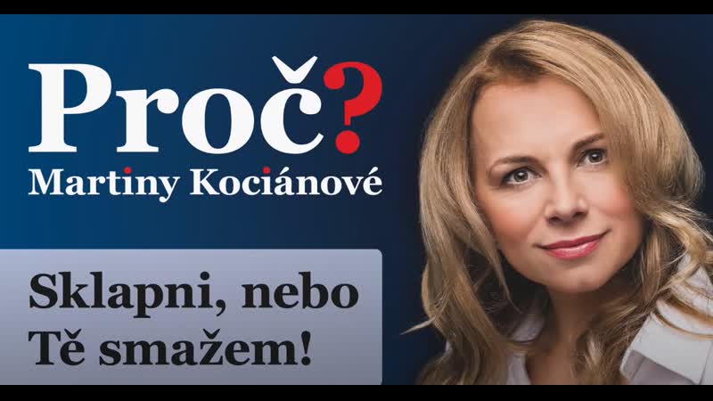 Opět výborná martina kociánová ‼️😎👌 a její další díl proč? s názvem ▶️ "sklapni, nebo tě smažem!"