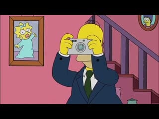 Гомер симпсон фотографирует сестер mp4