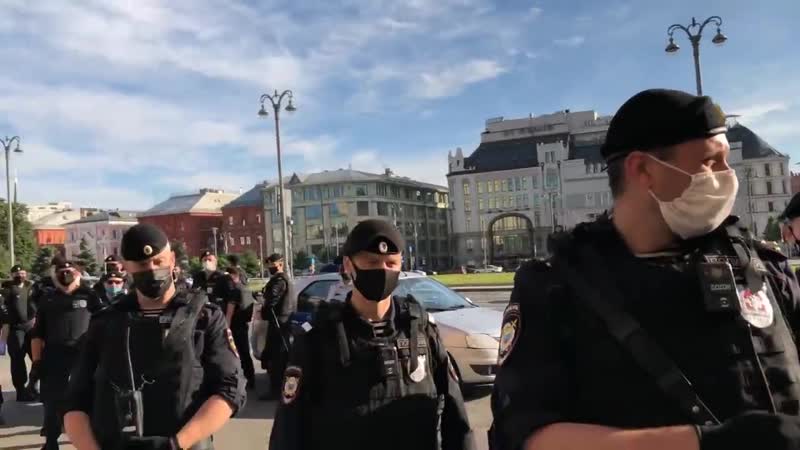 Пикеты и задержания у здания фсб на лубянке | как это было {22 06 2020}