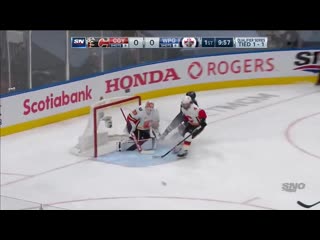 Kulikov sets up ehlers with sweet bank stretch pass for a jets lead