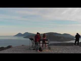 Giolì assia #diesislive @vulcano, aeolian islands [handpan set]