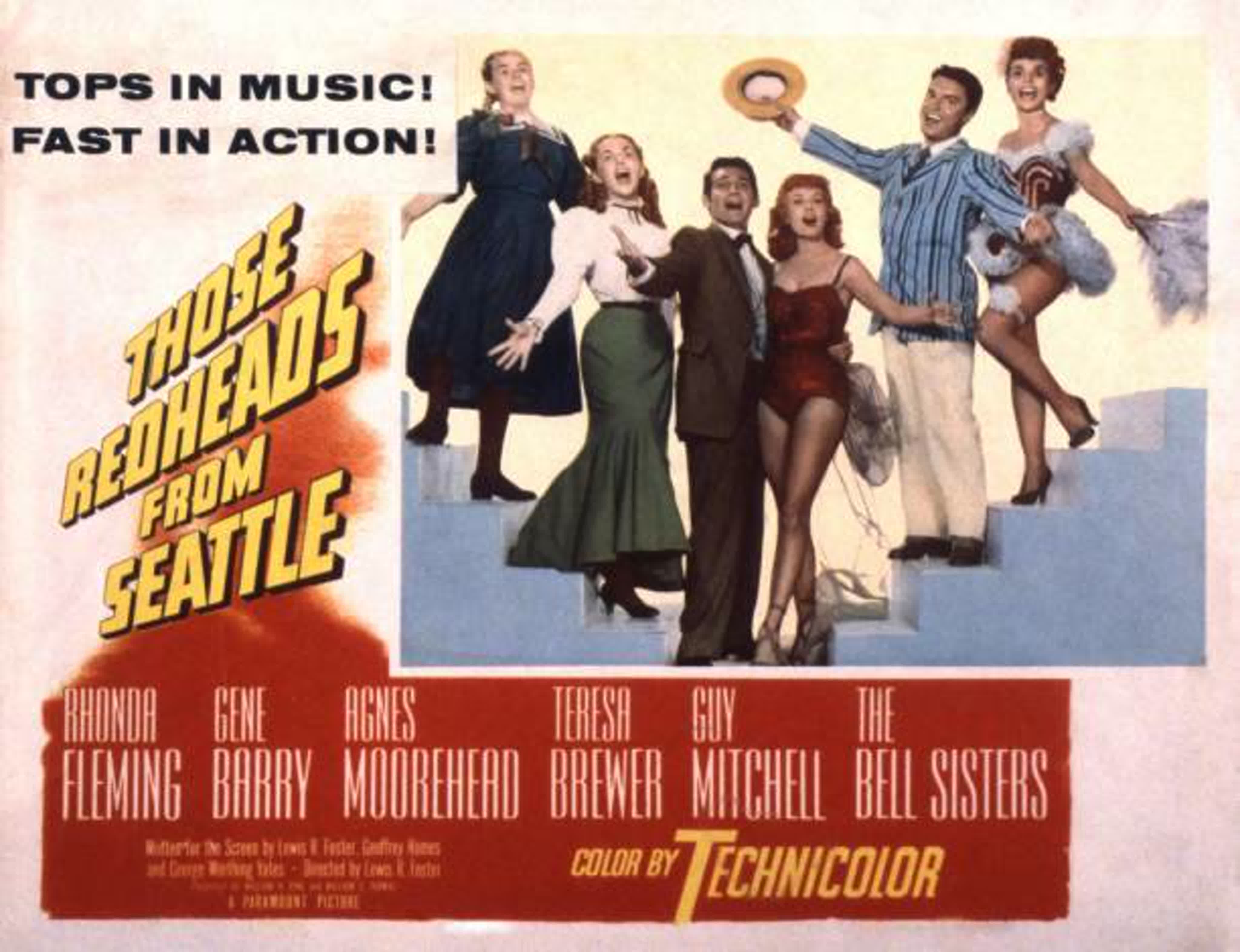 Those redheads from seattle (1953) rhonda fleming, gene barry, teresa  brewer, agnes moorehead watch online