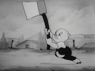 Porky pig chicken jitters (1939)