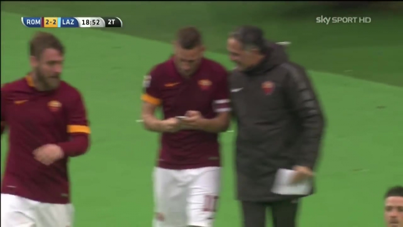 Селфи тотти с фанатами