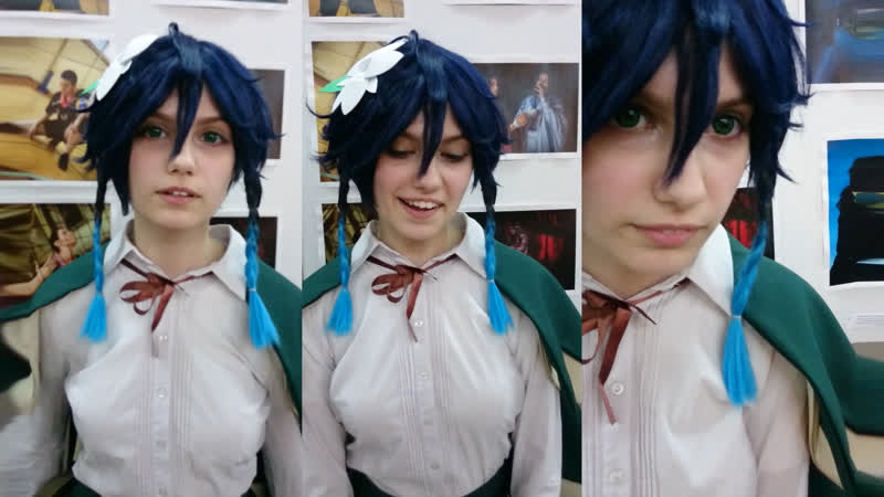 Лучшие косплеи " 2021" венти из genshin impact