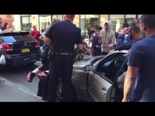 Fuck supreme @ymbape gets arrested at kith! the big ape