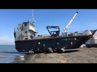 Ship launching airbags, f⁄v ocean green, togiak, alaska
