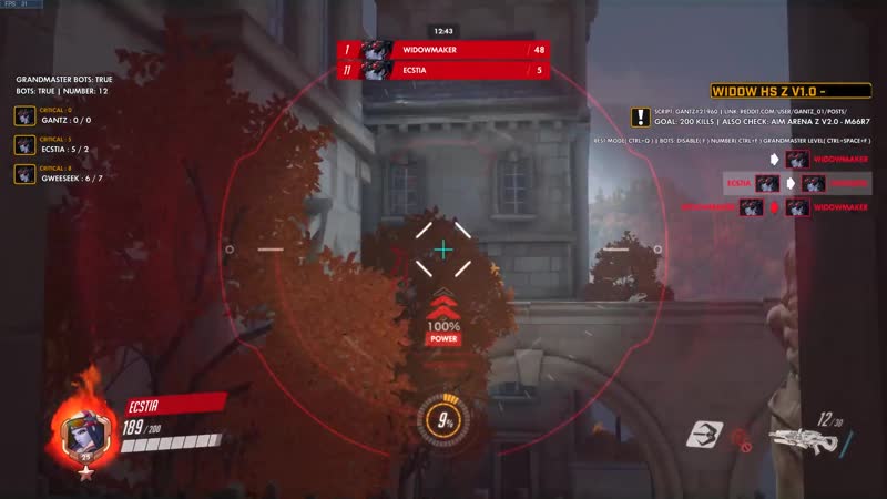 Grandmaster widowmaker ai