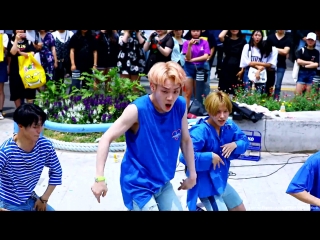 Fancam | 09 06 18 | byeongkwan (a c e take me higher 2) @ busking in hondae