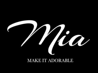 Mia beauty salon make it adorable сделай это восхитительно!