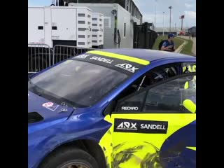 Subaru rallycross team usa wrx sti