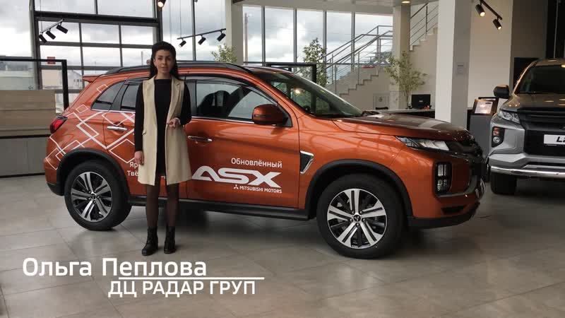 Превью обновленного mitsubishi asx