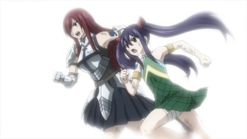 「 fairy tail 」 erza scarlet & wendy marvell