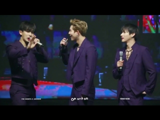 [180408] monsta x talk @ geumcheon harmony cherry blossom festival