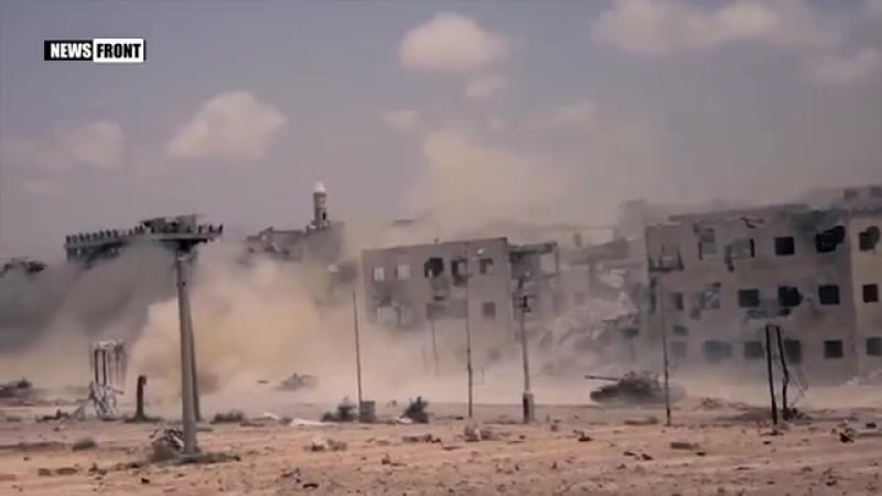 Ливия танковая атака на позиции боевиков иг