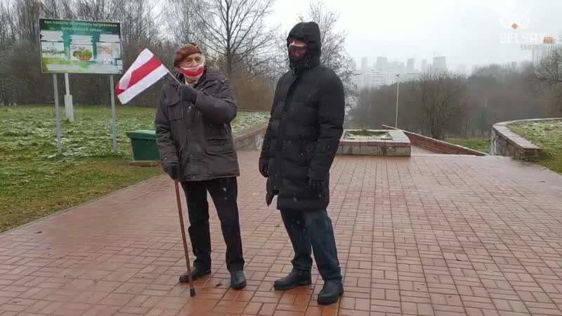 До мурашек! 80 летний ян гриб исполнят гимн «пагоня»