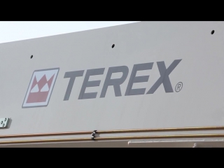 Terex quadstar 1100 rough terrain crane