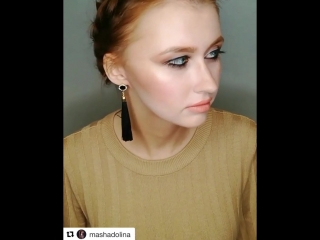 Вечерний makeup с пигментами