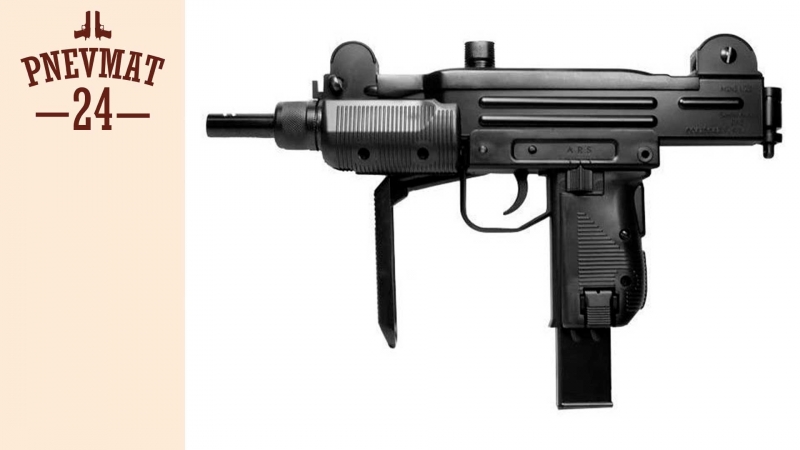 Пневматический пистолет пулемет gletcher uzm (mini uzi)