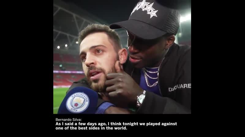 Benjamin mendy couldn't help himself 😂