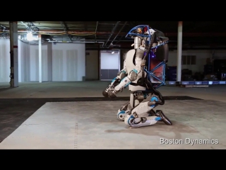 Boston dynamics atlas (шагающий робот)