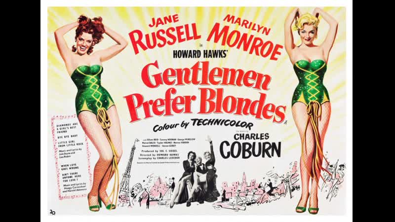 Los caballeros las prefieren rubias (1953 español)