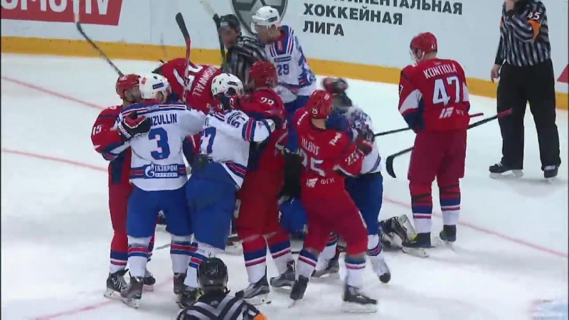 Gagarin cup «lokomotiv» ska 12 ot (score in series 03) highlights