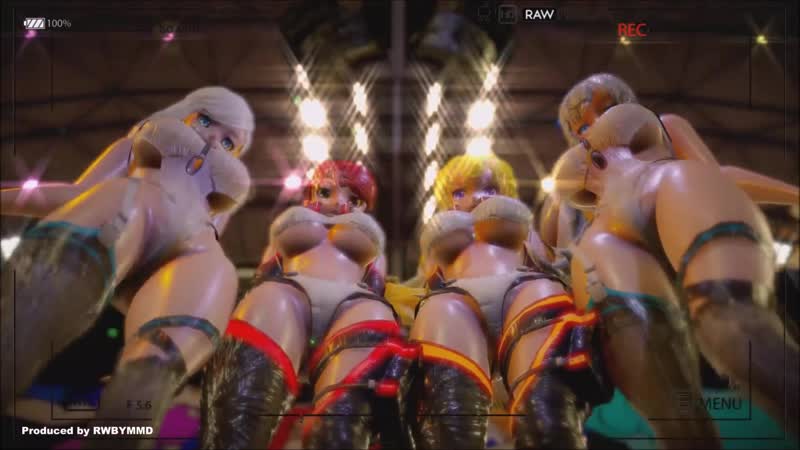 【mmd】 rwby ghost dance ¦ super baby got pac ii dance
