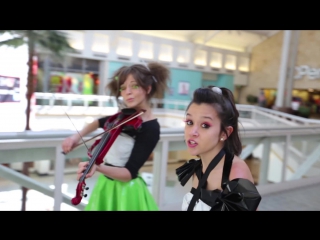 Starships lindsey stirling and megan nicole (nicki minaj cover) [1080p]