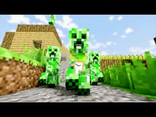 Майнкрафт крипер рэп ''minecraft creeper rap'' қазақша нұсқасы