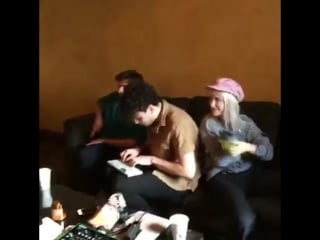 Paramore backstage in detroit (via livenation)