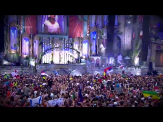 Alesso played #partypeople @ tomorrowland 2015