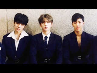 [02 12 17] monsta x (shownu, minhyuk, kihyun) @ sbs r love game