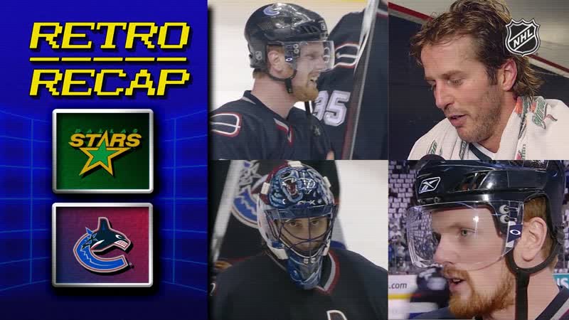 Retro recap stars vs canucks