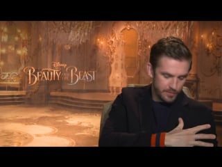 Beauty and the beast interviews dan stevens, josh gad, luke evans, audra mcdon