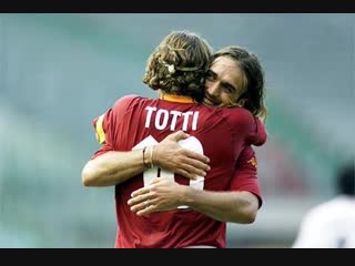 Soccer superstars francesco totti