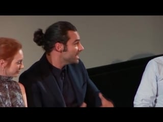 Poldark q&a with aidan turner, eleanor tomlinson and debbie horsfield bfi