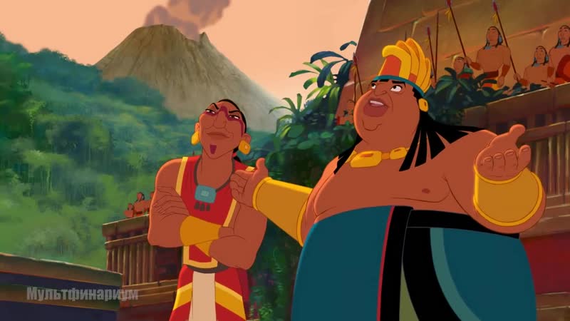 Тулио и мигель приплывают в эльдорадо дорога на эльдорадо (2000) год