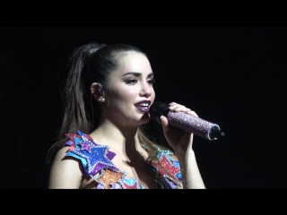 Soytour en el opera no estoy sola, palabras de lali, presentacion de la banda, histeria (10 09 16)