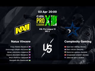 Natus vincere complexity gaming