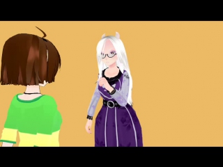 Mmd undertale(прикол) сори тори)))