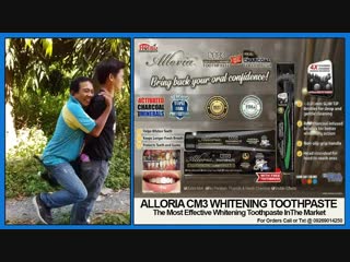 Alloria cm3 toothpaste challenge