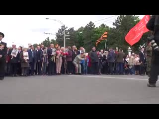 День победы в кишинёве (часть 4 бессмертный полк) 9 мая 2019